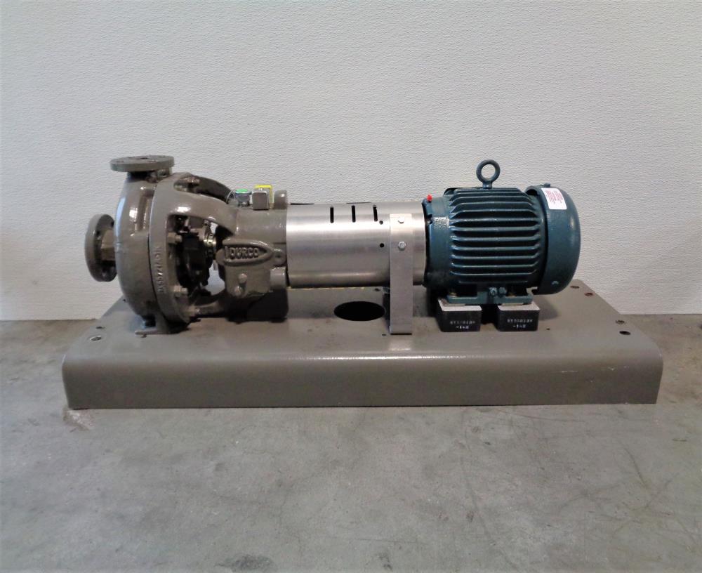 Durco Mark 3 MK3 STD Pump 1K1.5X1-82RV, DCI Material w/ 2HP Motor